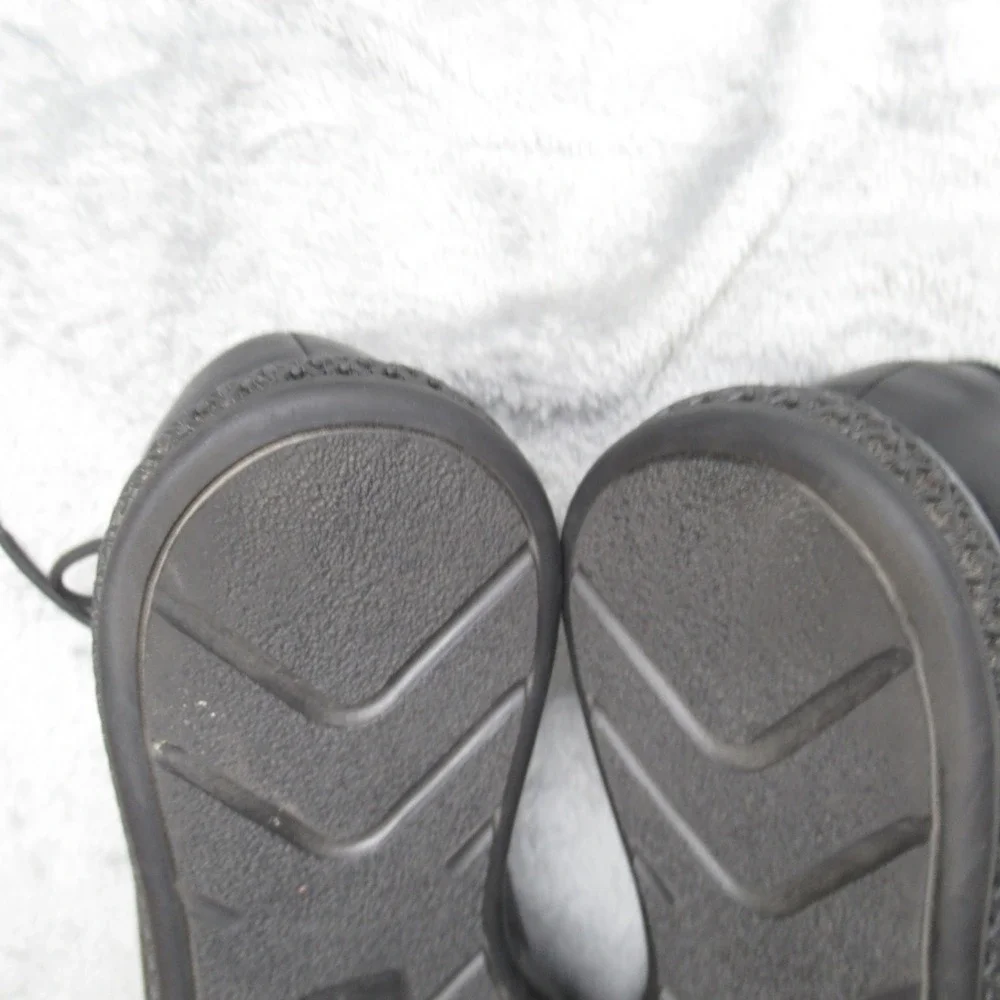Aldo Dress Shoes Men‎ 9.5 Black Genuine Leather Oxford Derby Casual Comfort EUC!